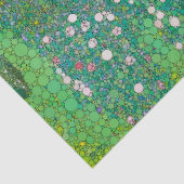 Rosenbüsche unter den Bäumen von Nach Gustav Klimt Seidenpapier (Detail)