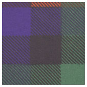 Rosenclan karierter schottischer Tartan Stoff (Nahaufnahme)