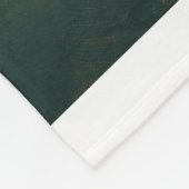 Rosendecke Fleecedecke (Ecke)
