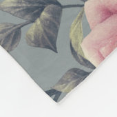 Rosendecke Fleecedecke (Ecke)