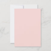 Rosendetails - Umschließungskarten RSVP Karte (Rückseite)