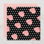 Roseneinladungen Einladung (Vorne/Hinten)