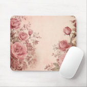 Roseneleganz Mousepad (Mit Mouse)