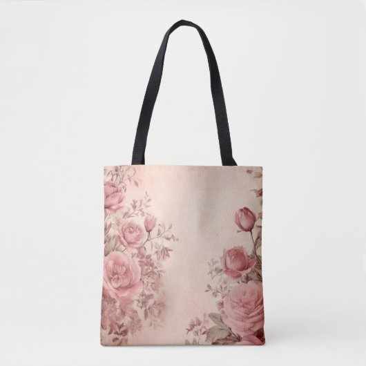 Roseneleganz Tasche (Vorderseite)