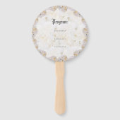 Rosenfächer Fächer (Rückseite)