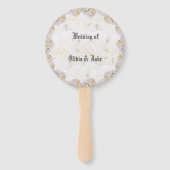 Rosenfächer Fächer (Vorderseite)