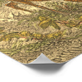 Rosenfamilie - Hirsche im Wald Poster (Ecke)