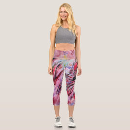 Rosenfedern Capri Leggings