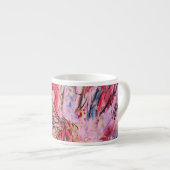Rosenfedern Espressotasse (Vorderseite Rechts)