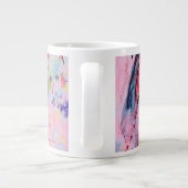 Rosenfedern Jumbo-Tasse (Rückseite)
