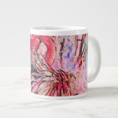 Rosenfedern Jumbo-Tasse (Vorderseite Rechts)