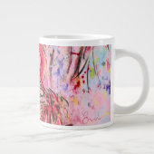 Rosenfedern Jumbo-Tasse (Rechts)
