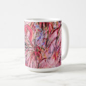 Rosenfedern Kaffeetasse (VorderseiteRechts)