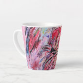 Rosenfedern Milchtasse (Linke Ecke)