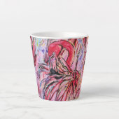 Rosenfedern Milchtasse (Vorderseite)