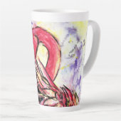 Rosenfedern Milchtasse (Rechte Ecke)