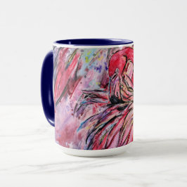 Rosenfedern Tasse