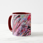Rosenfedern Tasse (Vorderseite Links)
