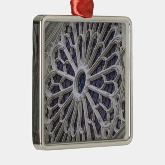 Rosenfenster von der Westfassade, c.1270 Ornament Aus Metall (Rechts)