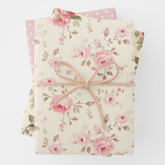 Rosenfreude Geschenkpapier Set (Beispiel)