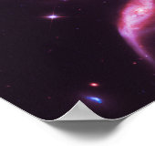 Rosengalaxien Poster (Ecke)