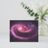 Rosengalaxien Postkarte (Stehend Vorderseite)