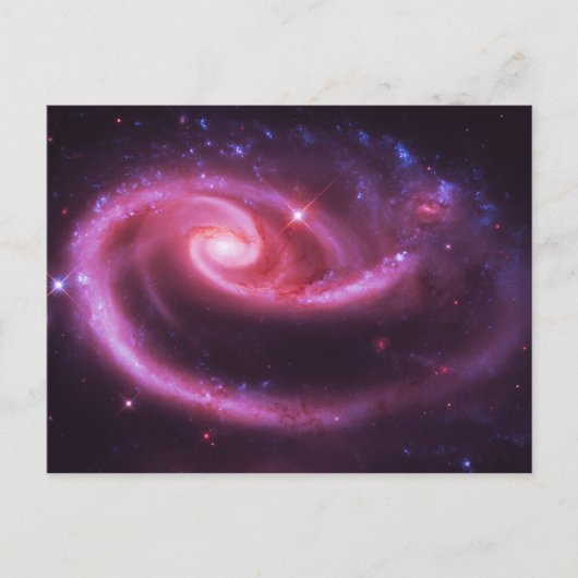 Rosengalaxien Postkarte (Vorderseite)
