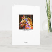 Rosengänger Feiertagskarte (Rückseite)