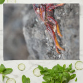 Rosengarbe Geschirrtuch (Gefaltet)