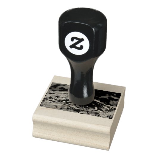 Rosengarbe Gummistempel (Stempel)