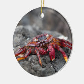 Rosengarbe Keramik Ornament (Links)