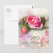 Rosengarnelen Postkarte (Vorne/Hinten)