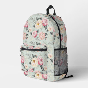 Rosengarten-Blume Bedruckter Rucksack