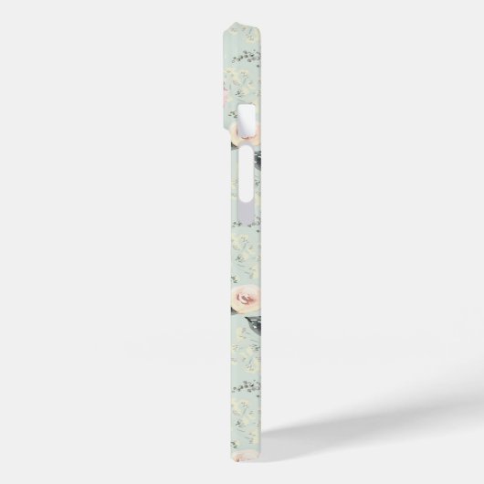 Rosengarten-Blume Case-Mate iPhone Hülle (Rückseite / Links)