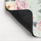 Rosengarten-Blume Mousepad (Ecke)