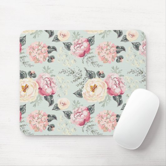 Rosengarten-Blume Mousepad (Mit Mouse)