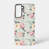Rosengarten-Blume Samsung Galaxy Hülle (Rückseite)