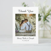 Rosengarten Dankeskarte (Stehend Vorderseite)