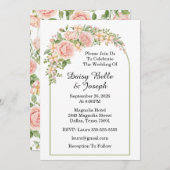 Rosengarten Einladung (Vorne/Hinten)