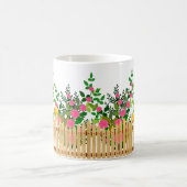 Rosengarten Fest - Elegante Kunst, Dichtung und Mu Kaffeetasse (Mittel)