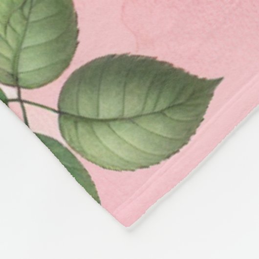 Rosengarten Fleecedecke (Ecke)