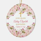 Rosengarten Florenz Foto Keramik Ornament (Links)