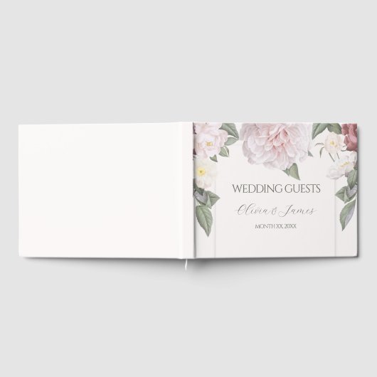 Rosengarten Hochzeit Gästebuch (Voll)