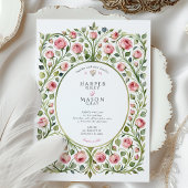 Rosengarten Hochzeit im Grünen Einladung