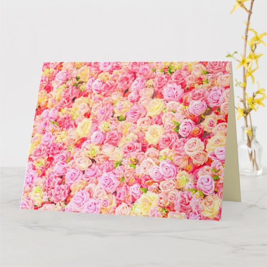 Rosengarten Karte (Gelbe Blume)