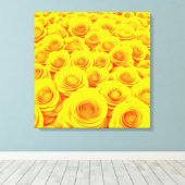 Rosengarten Leinwanddruck (Insitu (Holzboden))