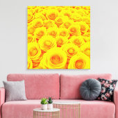 Rosengarten Leinwanddruck (Insitu (Wohnzimmer))