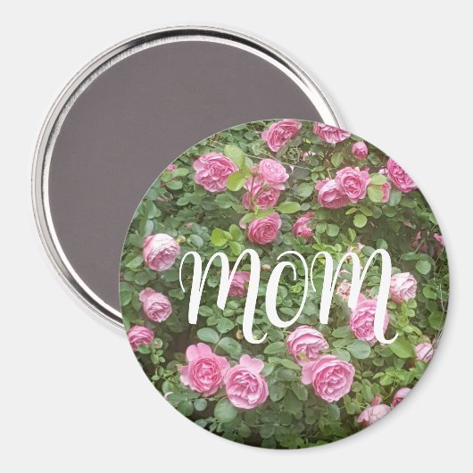 Rosengarten-Mama Magnet (Vorderseite/Rückseite)