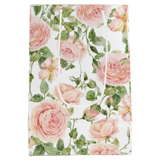 Rosengarten Mittlere Geschenktüte (Rückseite)