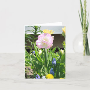 Rosengarten Muttertagsblumen Feiertagskarte